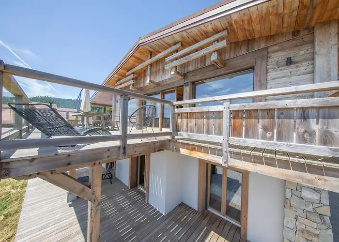 14p Vue Lac, Et Sauna Dağ evi *