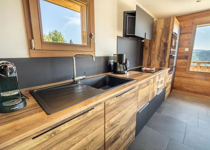 Horská chata 14p Vue Lac, Et Sauna