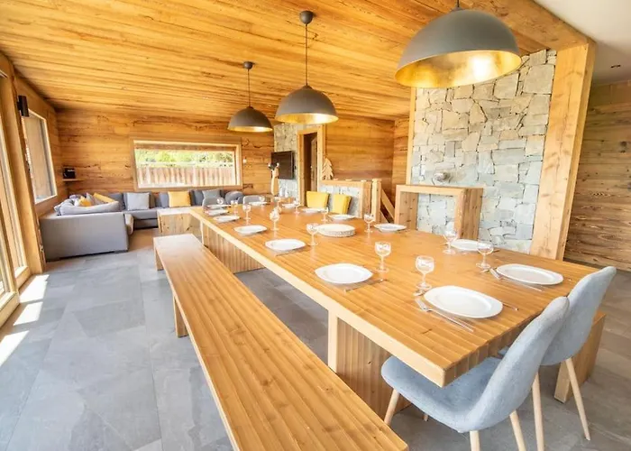 Dağ evi 14p Vue Lac, Et Sauna