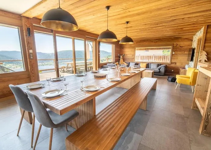 14p Vue Lac, Et Sauna Dağ evi